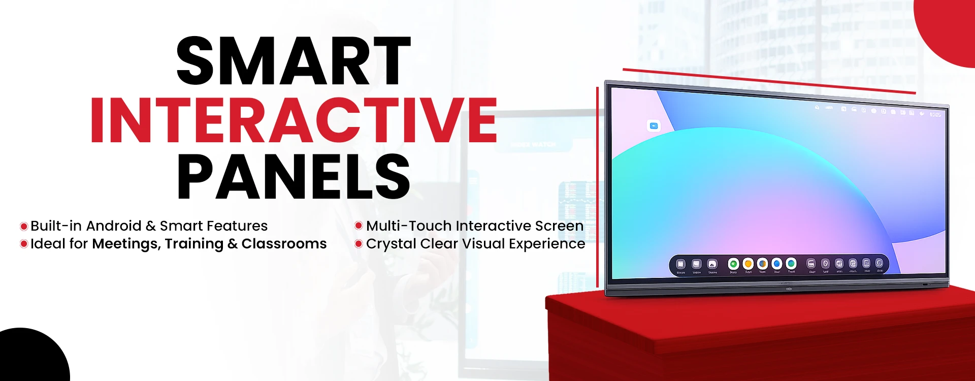 smart interactive panels